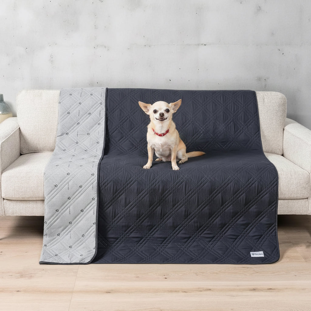 Waterproof Pet Couch Cover Reversible Furniture Protector for Dogs & Cats