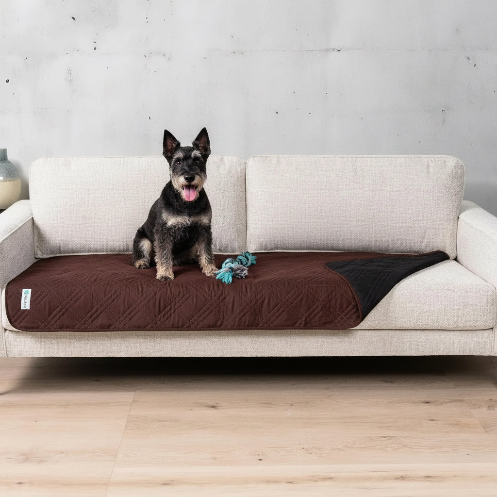 Waterproof Pet Couch Cover Reversible Furniture Protector for Dogs & Cats